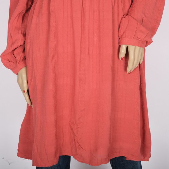 Old Navy Pink Long Sleeve Dress Medium - Picture 4 of 10